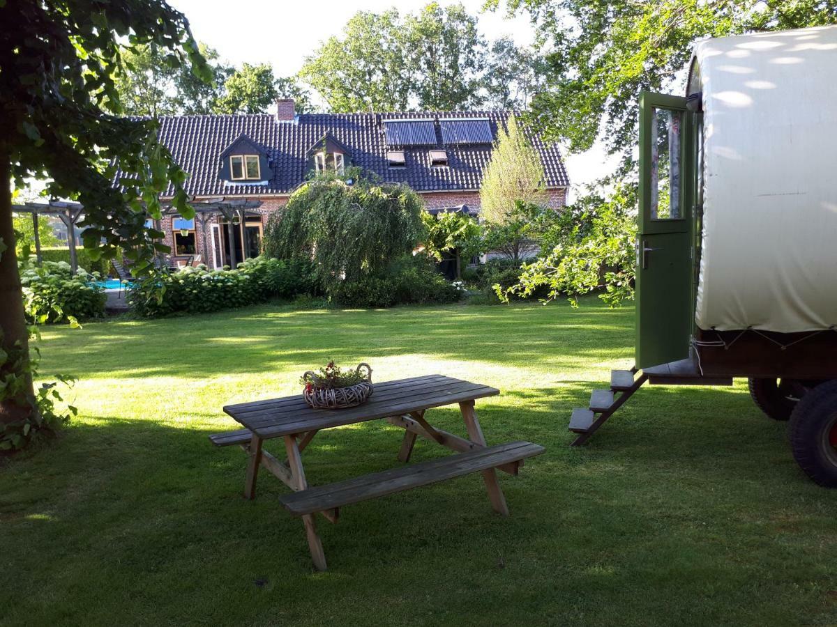 Irish Bowtop Op Het Platteland Van Huize Ouwervelden Wouwsche Plantage Eksteriør billede